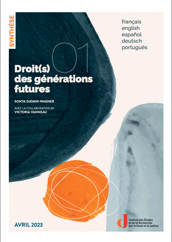 Synthèse de l&rsquo;étude Droit(s) des générations futures – Traductions en anglais, espagnol, allemand et portugais